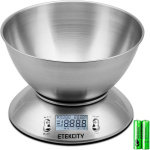 Etekcity Food Kitchen Scale with Bowl, Timer and Temperature Sensor